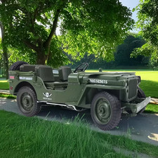 1:18 Military Jeep Diecast