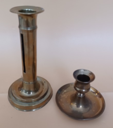Vintage brass candlesticks - vintage, 1