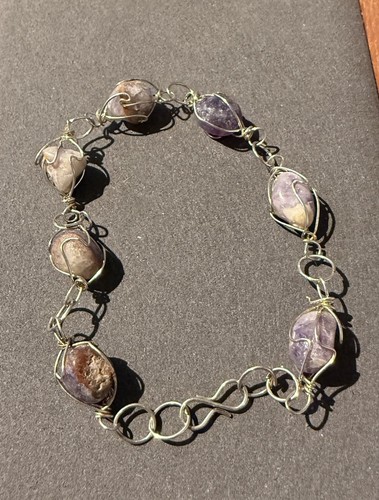 Vintage bracelet silver tone - bracelet,