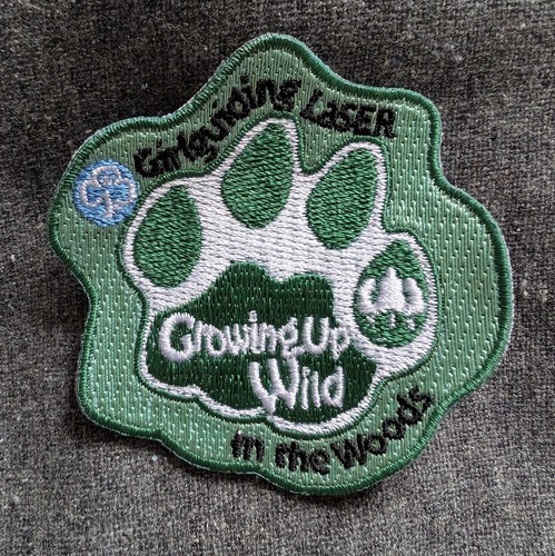 Girlguiding laser growing - girlguiding, up