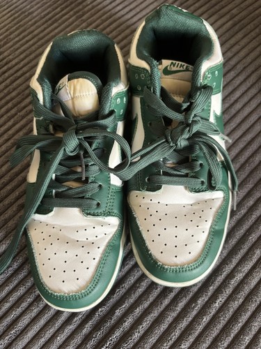 Green and white nike - and, white,