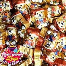 Gold Bears Milk Chocolate Creme Filled Bears Christmas Pick N Mix Sweets Party
