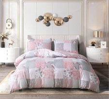 PRIME LINENS Single Duvet Cover Set 3 Pcs Polyester-Cotton Quilt Cover