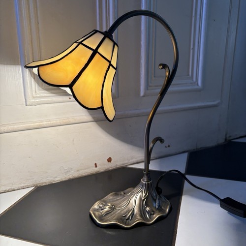Tiffany lamp lily glass shade - tiffany,