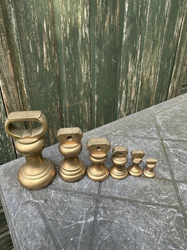 Set imperial vintage brass - set,