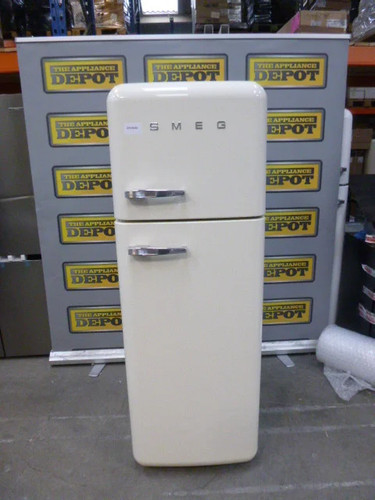 Smeg fridge freezer cream - freezer,
