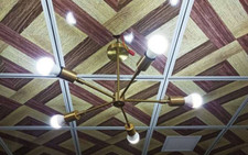 Mid Century Pinwheel Sputnik