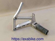 Left rear footrest plate for