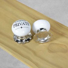 Porcelain Door Knobs - large