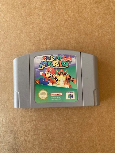 N64 super mario game tested - super,