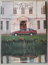 Ford Range Brochure 1985 - XR2  XR3i  XR4x4  Cabriolet  Capri 2.8i Special