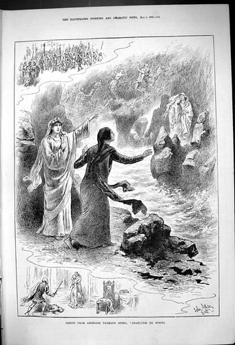 Old 1882 scene - scene, ambroise