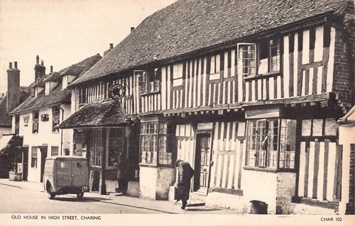 Postcard charing old - postcard,