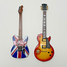 2 Replica MINI Guitars Rolling