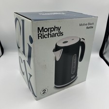 Morphy Richards 1.7L Motive Black Jug Kettle, Rapid Boil 102801