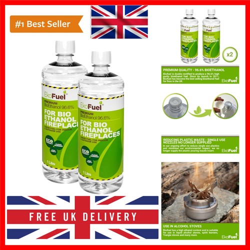 Litre bioethanol fuel - 2,