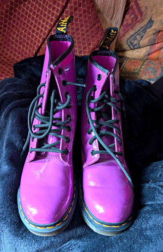 Martens 1460 purple patent - 1460,