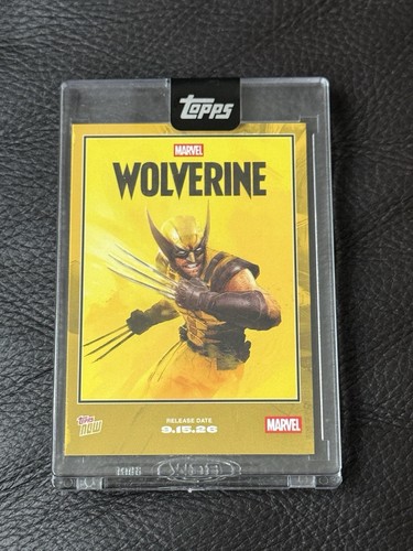 Marvel topps now wolverine - topps,