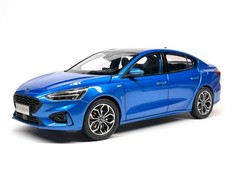 1/18 Ford lifestyle collection Focus sedan metallic Blue Diecast model car boxed