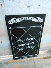 ORIGINAL THE WHITEHAVEN NEWS BILLBOARD