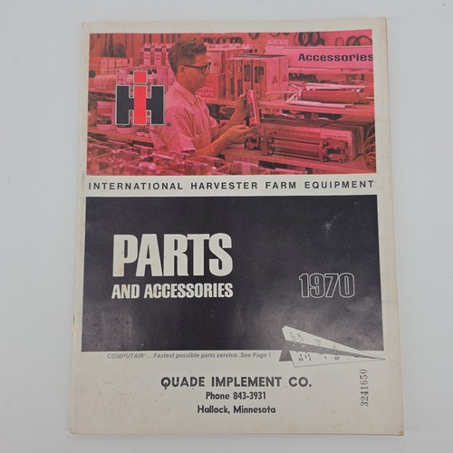 International harvester parts - harvester,