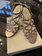 Anne Klein Pink Evening Shoes