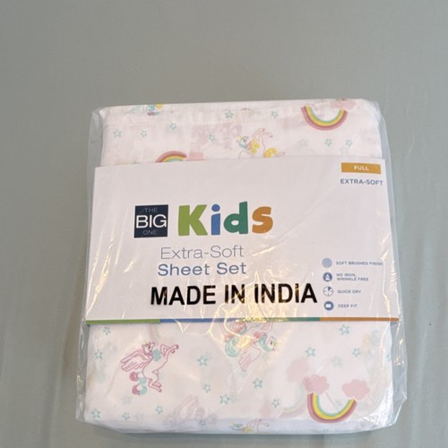 Kids full sheet set unicorn - kids,