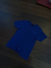 Men medium blue logo - blue,