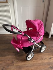Silver Cross Dolls Pram Pink