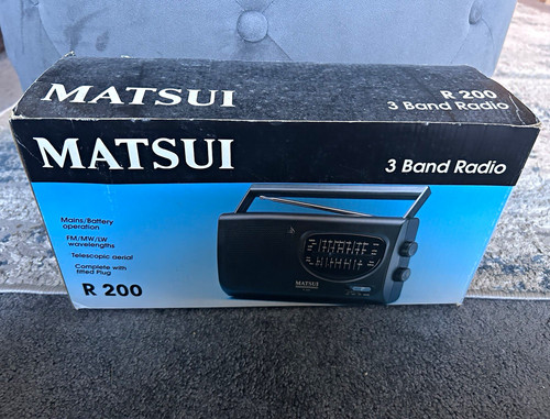 Matsui 200 portable radio - 200,