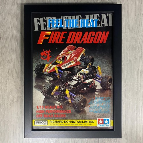 Framed tamiya fire dragon - framed,