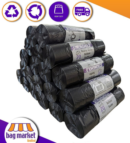 400 heavy duty bin bags - heavy,
