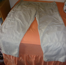 Regatta Mens Cargo Trousers Plus size 44-46 waist Neutral colour 28" inside leg