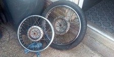 2 Chrome Yamaha SR 250 wheels good condition