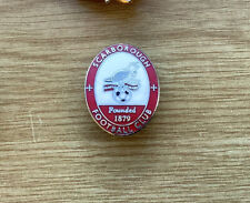 RARE OLD SCARBOROUGH F.C BADGE Maker Black Dragon