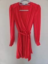  KAREN MILLEN Co Ord Set Belted Red Dress From Royal Ascot Collection Size 10