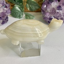Vintage Onyx Stone Hand Carved