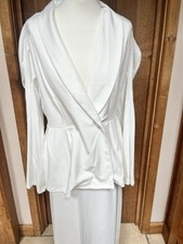 Occasion Ladies  2 Piece ivory skirt Suit. Wedding/formal single breasted 3XL