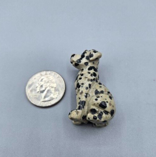Dalmatian dog carved from - dalmatian,