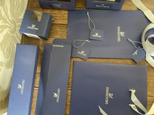 Swarovski Boxes Bags and Tags