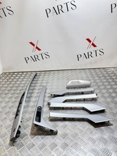 AUDI A4 2017 B9 SALOON INTERIOR TRIM SET SILVER 7 PIECES IN TOTAL