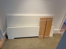 Ikea ASKVOLL king size bed frame only (white) Excellent condition