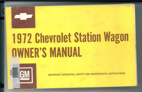 1972 chevrolet station wagon - station,