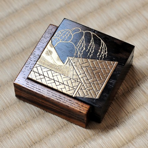 Japanese incense container - incense,
