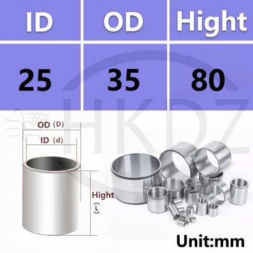 Bearing steel sleeve bushing - steel,