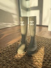 beautiful khaki wellies uk6 EU39