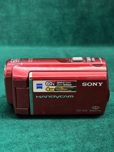 Sony handycam dcr sx30e - sony, dcr-sx30e