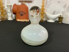Small White Hand Blown Art