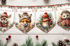 Woodland Animals Rustic