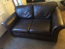 M&S Leather Sofa